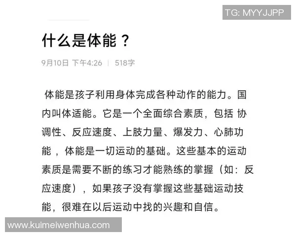 以提升体能为核心，探索全面增强身体素质的科学方法与实践路径